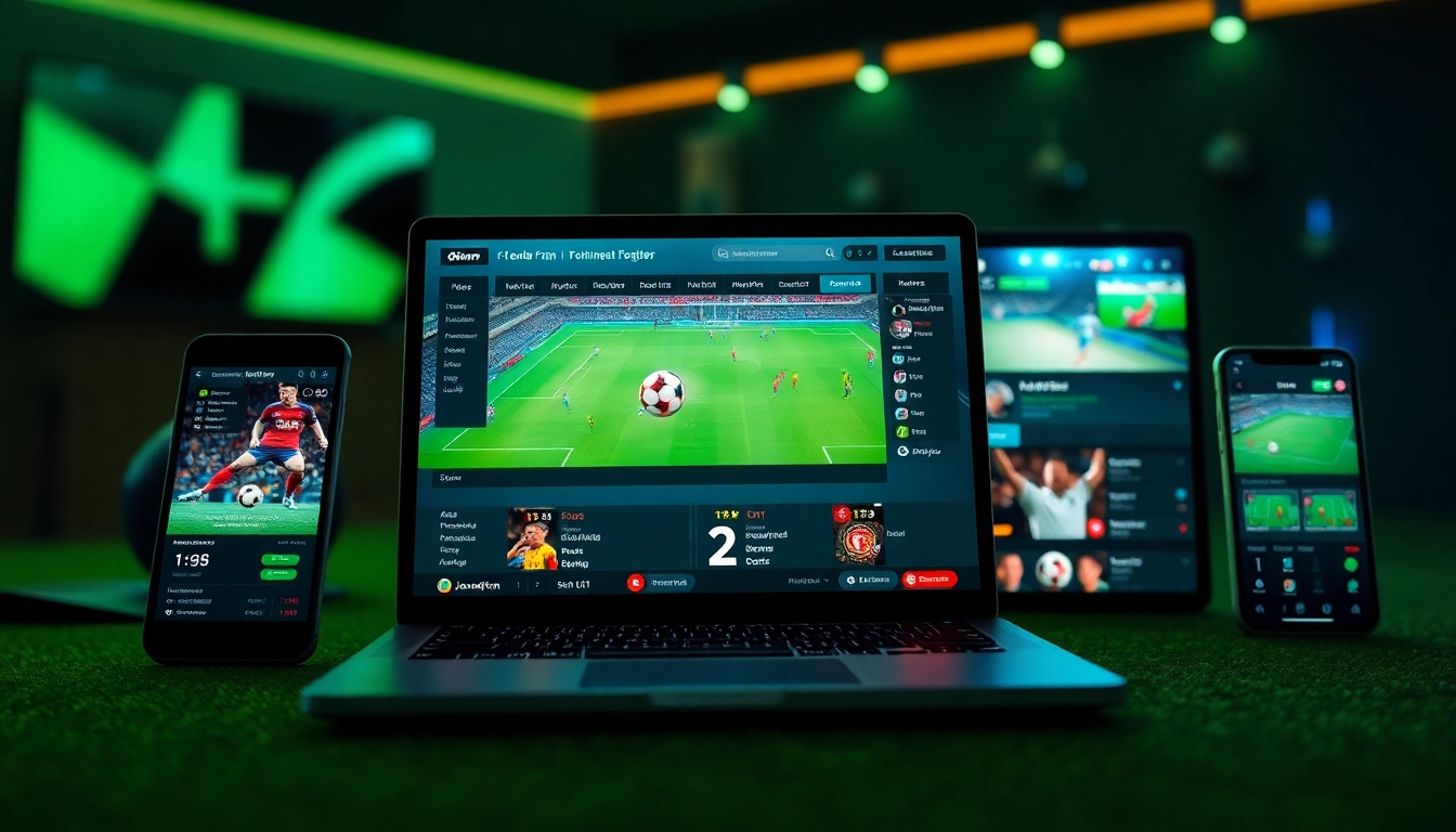 Exciting online football streaming experience at joemadfan.com with real-time scores and highlights.