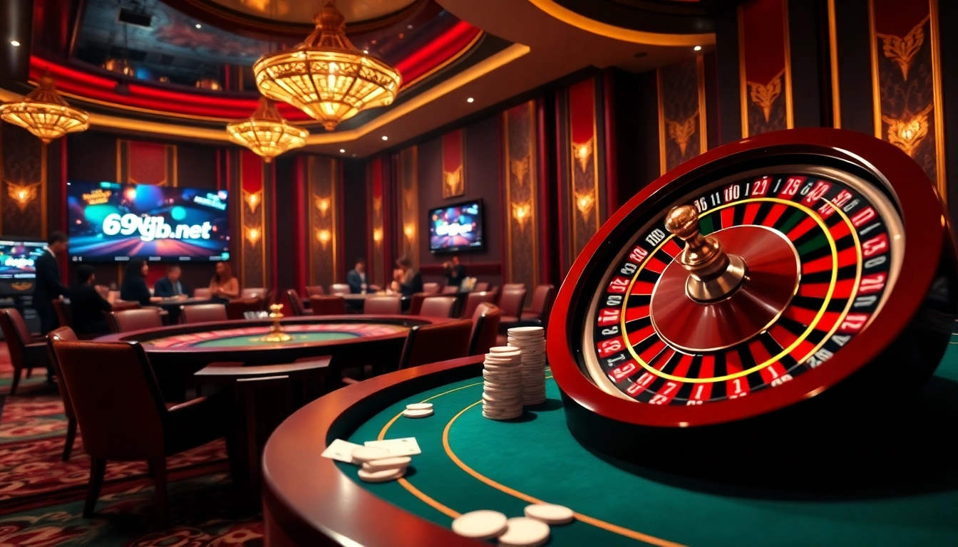 Join the excitement of gaming at 69vn.gb.net with thrilling card games and roulette action.