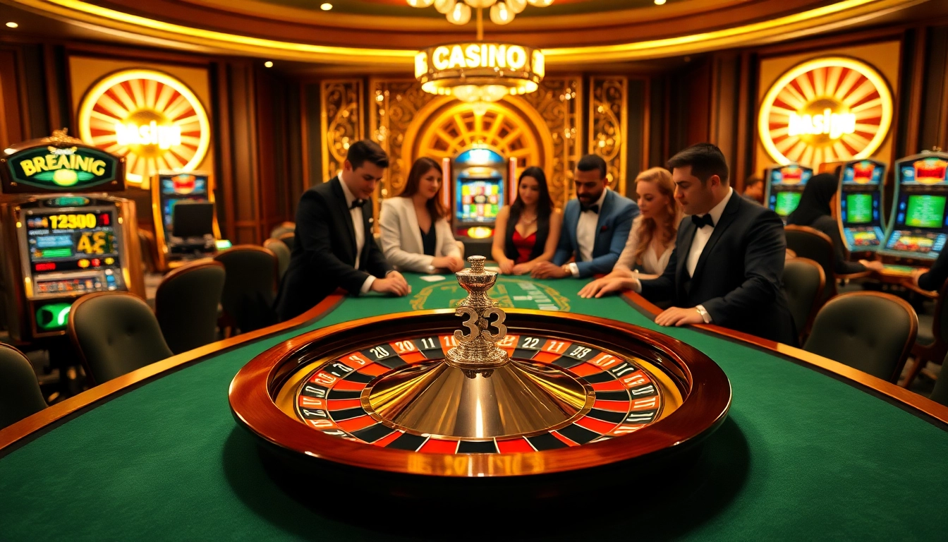 Experience the thrill of gambling with 33 win betting slips on a luxurious casino table.