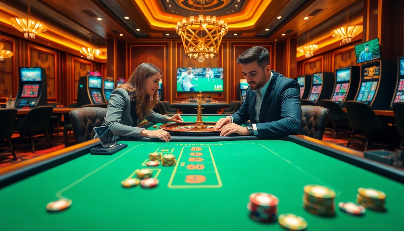 Experience thrilling online gaming at https://789winn.rent/ with immersive visuals of casino games and players.