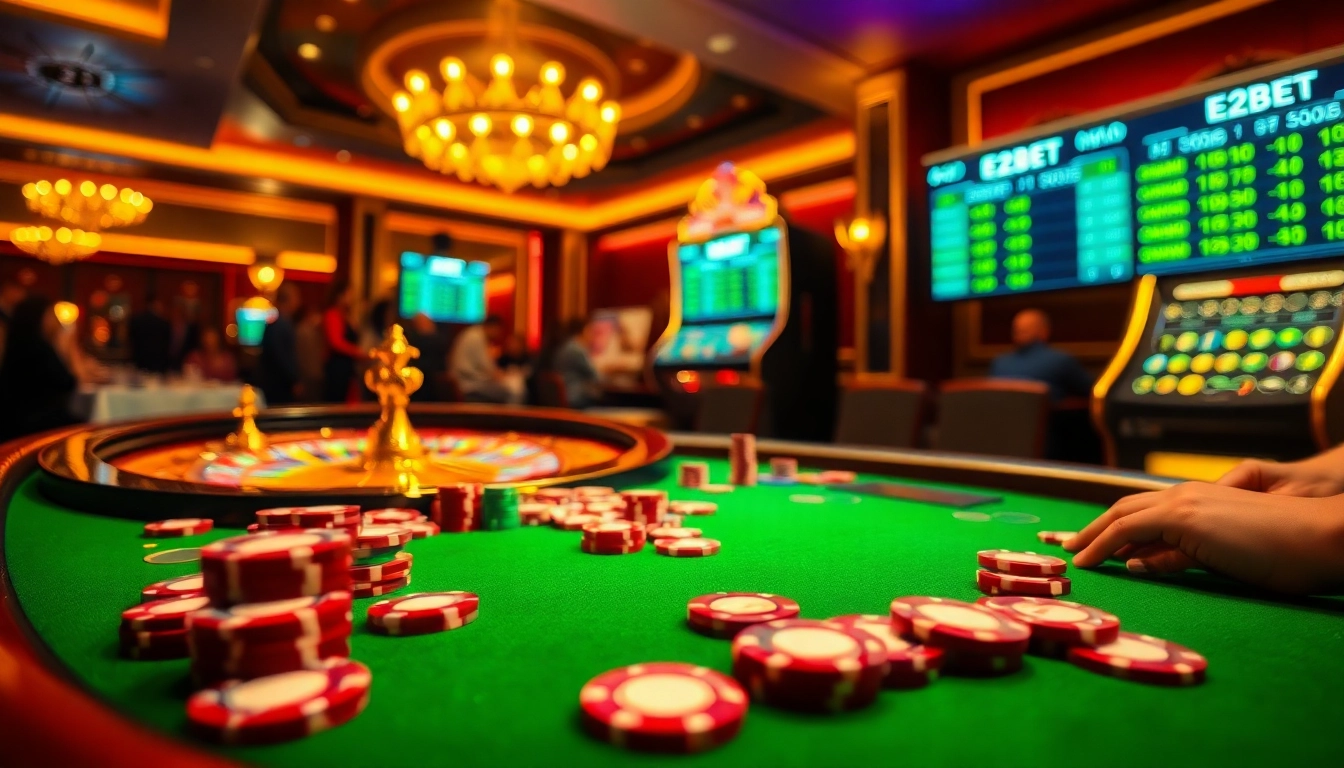 Enhance gameplay strategies at https://e2bet-games.org with engaging poker action and vibrant casino atmosphere.